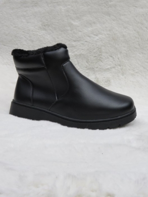Botki męskie ocieplane (40-46) A12 BLACK