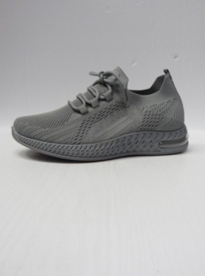 Buty sportowe damskie na płaskim (37-42) N1521 GREY