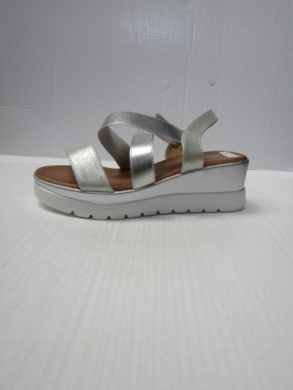 Sandały damskie na koturnie (36-41) AM-30 SILVER
