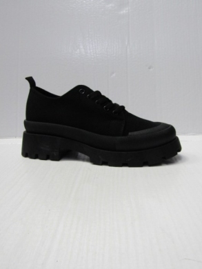 Półbuty damskie na płaskim (36-41) LA209 BLACK