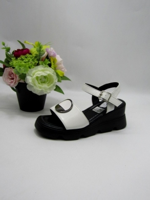 Sandały damskie na koturnie (36-41) TW23091 WHITE