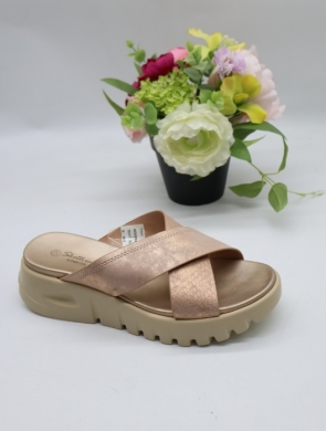 Klapki damskie na płaskim (36-41) 4035 PINK
