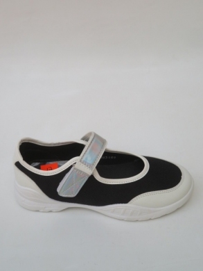 Tenisówki damskie na płaskim (36-41) WH3101 BLACK