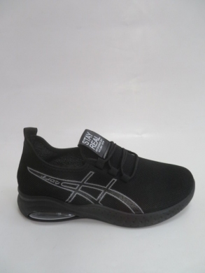 Buty sportowe damskie na płaskim (36-41) AJD08-1 BLACK/WHITE