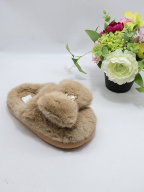 Kapcie damskie ocieplane (36-41) BNB-12 CAMEL