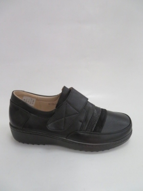 Półbuty damskie na płaskim (36-42) 8330-1 BLACK