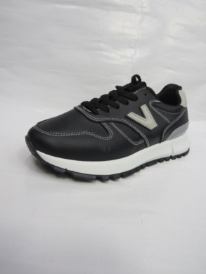Buty sportowe damskie na płaskim (36-41) XBHD-30-1 BLACK