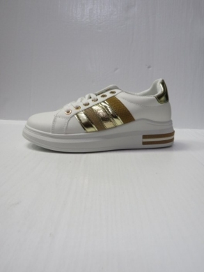 Buty sportowe damskie na płaskim (36-41) EV248 WHITE