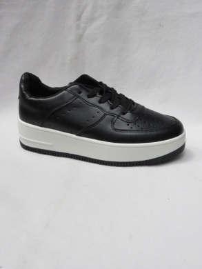 Buty sportowe damskie na płaskim (36-41) XKB-10 BLACK