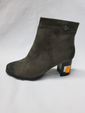Botki damskie ocieplane na obcasie (36-41) 2064-2