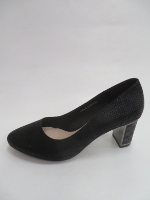 Czółenka damska na obcasie (36-41) T646CH BLACK