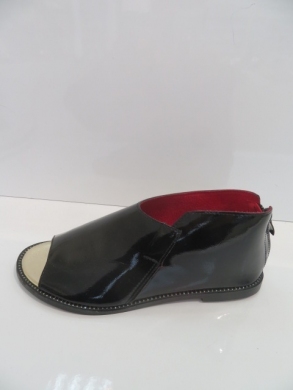 Półbuty damskie na płaskim (36-41) GD-FL820 BLACK