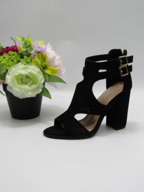 Sandały damskie na obcasie (36-41) BL424 BLACK