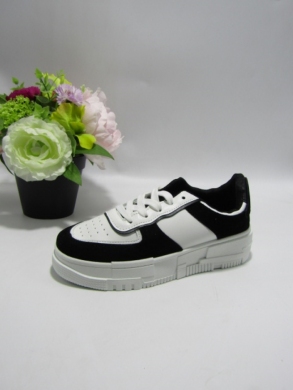 Buty sportowe damskie na płaskim (36-41) 9103 BLACK
