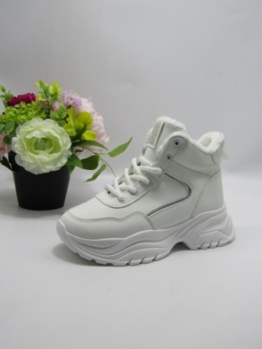 Buty sportowe damskie ocieplane (36-41) AF23-215 WHITE
