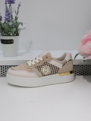 Buty sportowe damskie na płaskim (36-41) 2250 BEIGE