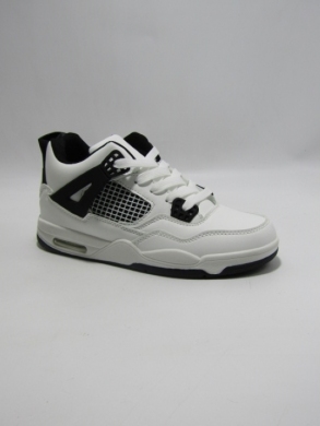 Buty sportowe młodzieżowe (36-41) D660-N WH/BLACK