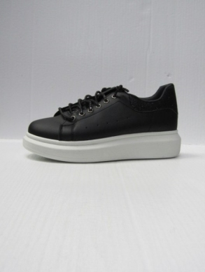 Buty sportowe damskie na płaskim (36-41) EV-388 BLACK
