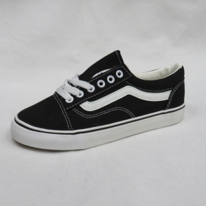 Trampki damskie na płaskim (36-41) DC3-1 BLACK