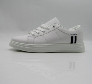 Buty sportowe damskie na płaskim (36-41) TQ2317 WHITE