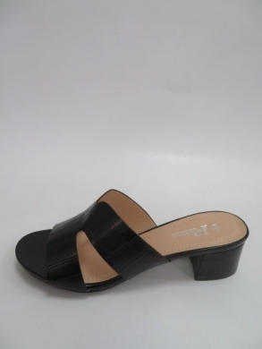 Klapki damskie na obcasie (36-41) CF-FD-70 BLACK