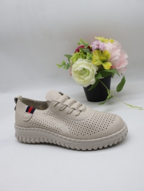 Półbuty damskie na płaskim (36-41) BK-611 BEIGE