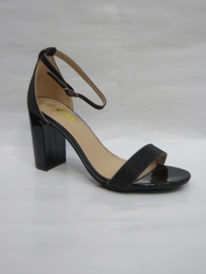 Sandały damskie na obcasie (36-41) QL-139 BLACK