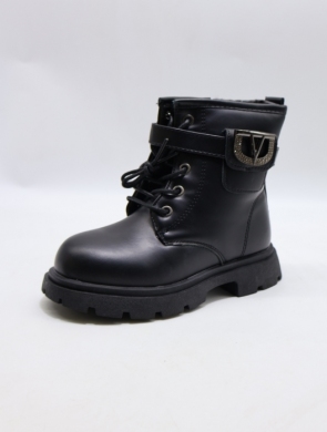 Botki dziewczęce ocieplane (25-30) 920 BLACK