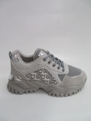 Sneakersy damskie niskie (36-41) 8046 GREY