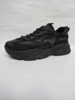 Buty sportowe damskie na płaskim (36-41) FF31 BLACK