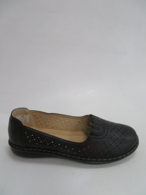 Półbuty damskie na płaskim (37-42) L-1 BLACK