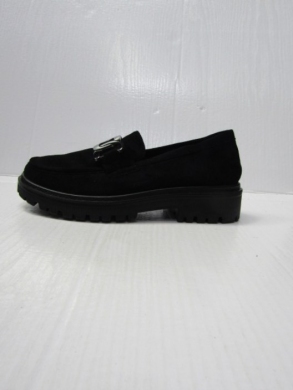 Mokasyny damskie na płaskim (36-41) TH001 BLACK/MIC