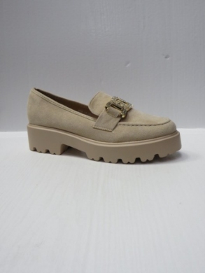 Mokasyny damskie na płaskim (36-41) YDF-10 KHAKI