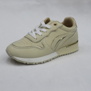 Buty sportowe damskie na płaskim (36-41) R-57 BEIGE