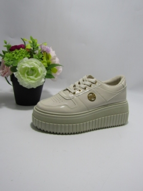 Buty sportowe damskie na koturnie (36-41) LT385-3A