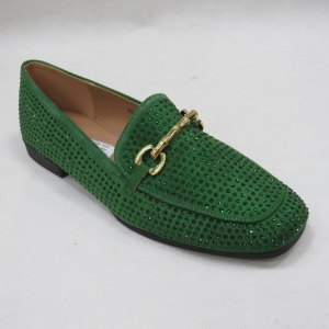 Mokasyny damskie na płaskim (36-41) H8-255 GREEN