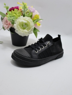 Trampki damskie na płaskim (36-41) C06-21 ALLBLACK