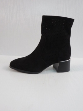 Botki damskie na obcasie (36-41) 7929 BLACK
