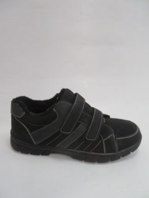 Buty sportowe męskie ocieplane (40-46) 702-11M BLACK/GREY