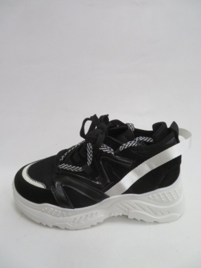 Sneakersy damskie niskie (36-41) 3006 BLACK