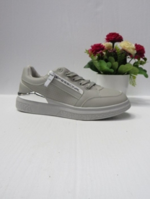 Buty sportowe damskie na płaskim (36-41) 3446-8 GREY