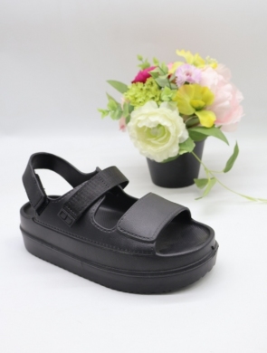 Sandały damskie na płaskim (36-41) H568 BLACK