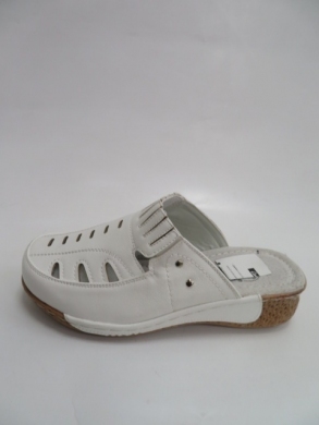 Klapki damskie na koturnie (36-41) J6-1 WHITE