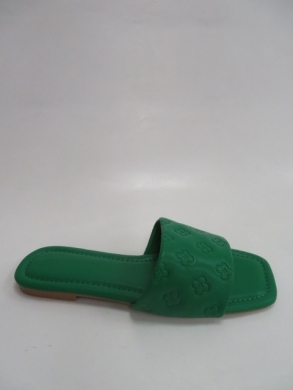 Klapki damskie na płaskim (36-41) HXD66 GREEN