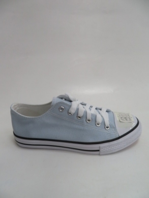 Trampki damskie na płaskim (36-41) WQ801 SKY/BLUE