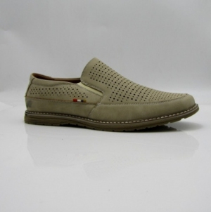 Mokasyny męskie (40-46) 2318-5 BEIGE