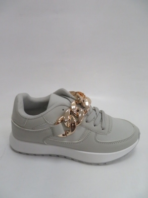 Buty sportowe damskie na płaskim (36-41) 6368 GREY