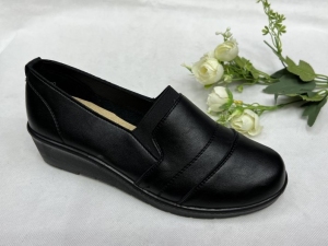 Półbuty damskie na koturnie (37-42) X7201-2 BLACK