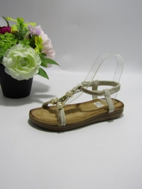 Sandały damskie na płaskim (36-41) LX2561 BEIGE