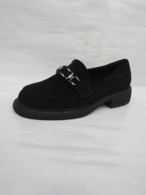 Mokasyny damskie na płaskim (36-41) 3227C BLACK